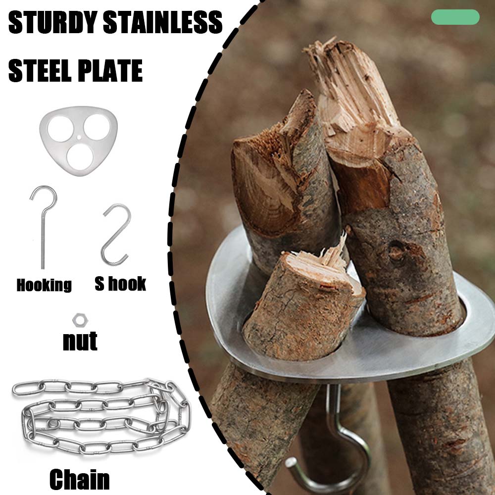 Portable Camping Tripod Rack – - Camping Cooking Pot Tripod avis et prix