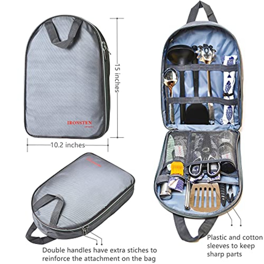 Camping Cooking Utensils Set C - Camping Cooking Essentials Kit avis et prix