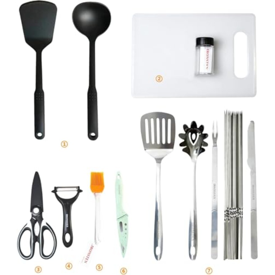 Camping Cooking Utensils Set C - Camping Cooking Essentials Kit avis et prix