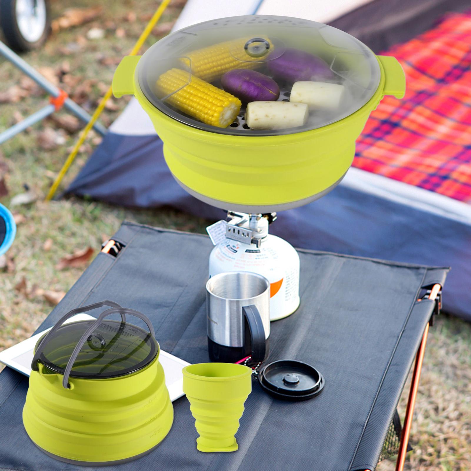 Camping Cook Set Camping Kitch - Camping Cooking Dining Set avis et prix
