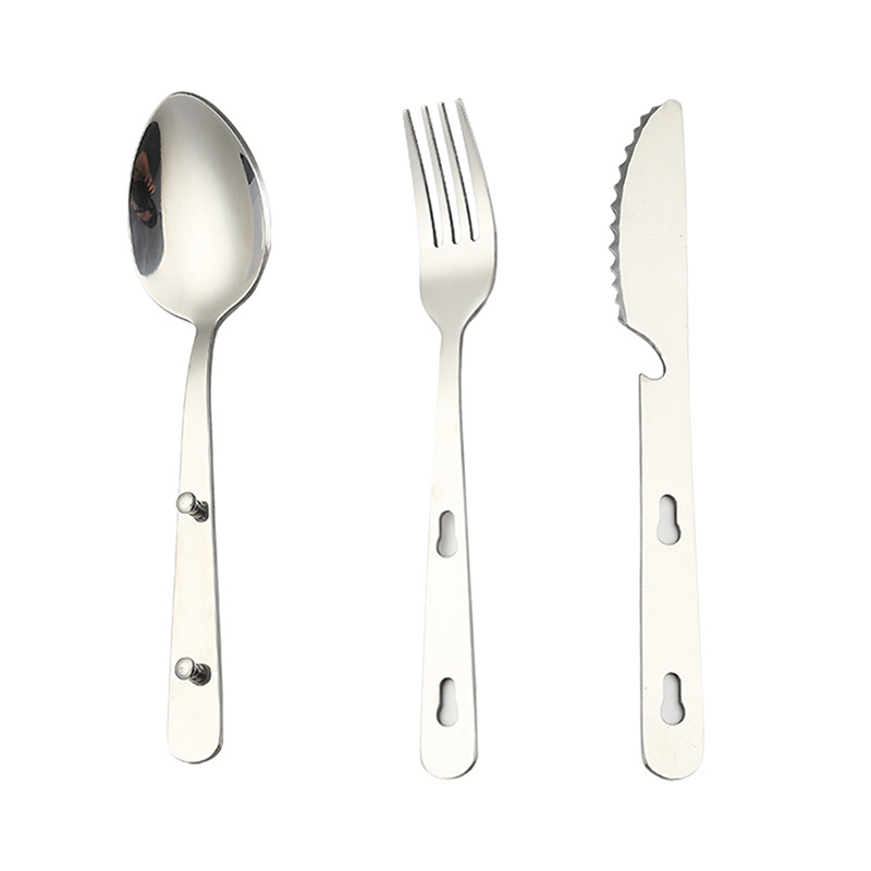 3pcs/set Portable Stainless St - Quechua Camping Cooking Set avis et prix