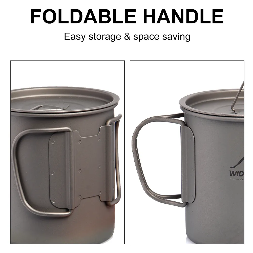 Widesea Camping Mug Titanium C - Quechua Camping Cooking Set avis et prix