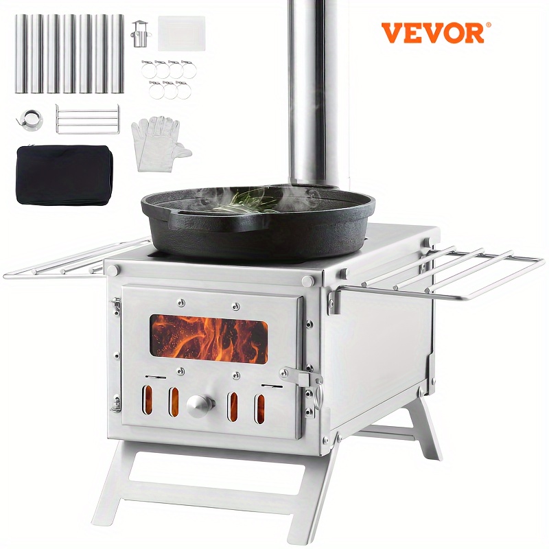 VEVOR Wood Stove, 80 Inch, Sta - Camping Cooking Tent avis et prix