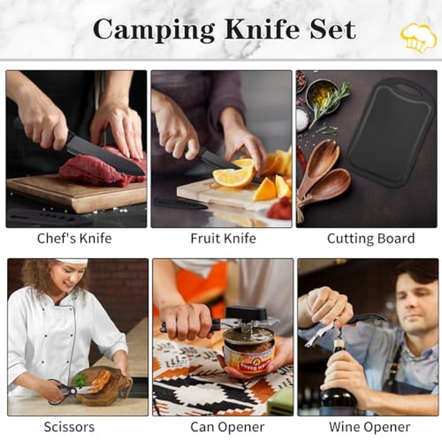Camping Essentials Cookware Co - Camping Cooking Essentials Kit avis et prix