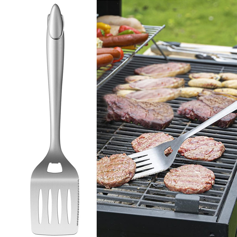 Stainless Steel Barbecue Tool  - Quechua Camping Cooking Set avis et prix