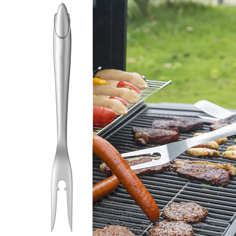 Stainless Steel Barbecue Tool  - Quechua Camping Cooking Set avis et prix