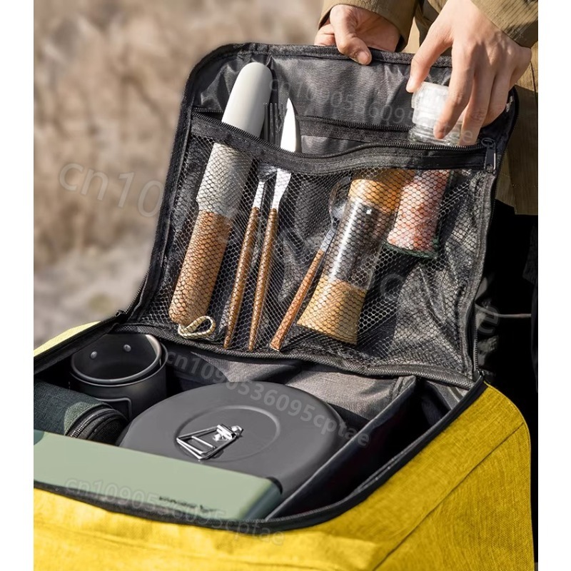 Portable Camping Cookware Set  - Campfire Cooking Anime avis et prix