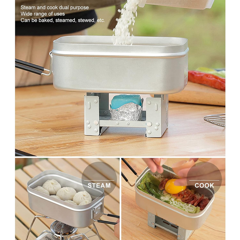 Foldable Bento Box Handle, Lun - Camping Cooking Equipment avis et prix