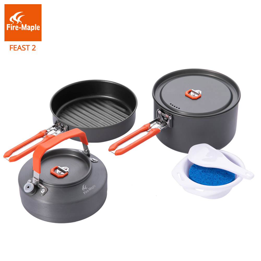 Fire Maple Picnic Pot Pan Set  - Camping Cooking Set 2 Person avis et prix