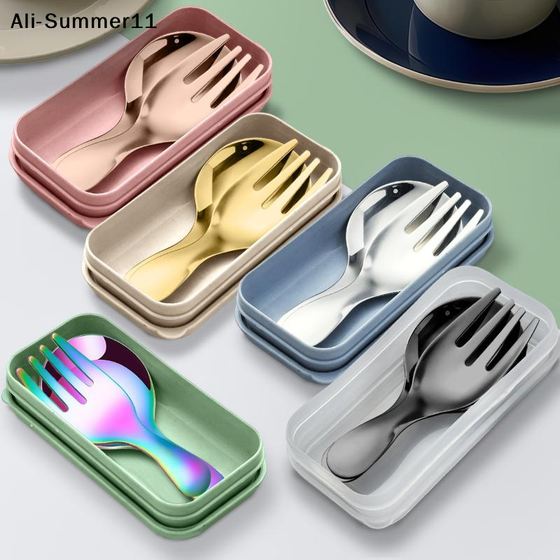 【A6L】Steel Tableware Set Spoon - Cooking Outdoor Camping avis et prix
