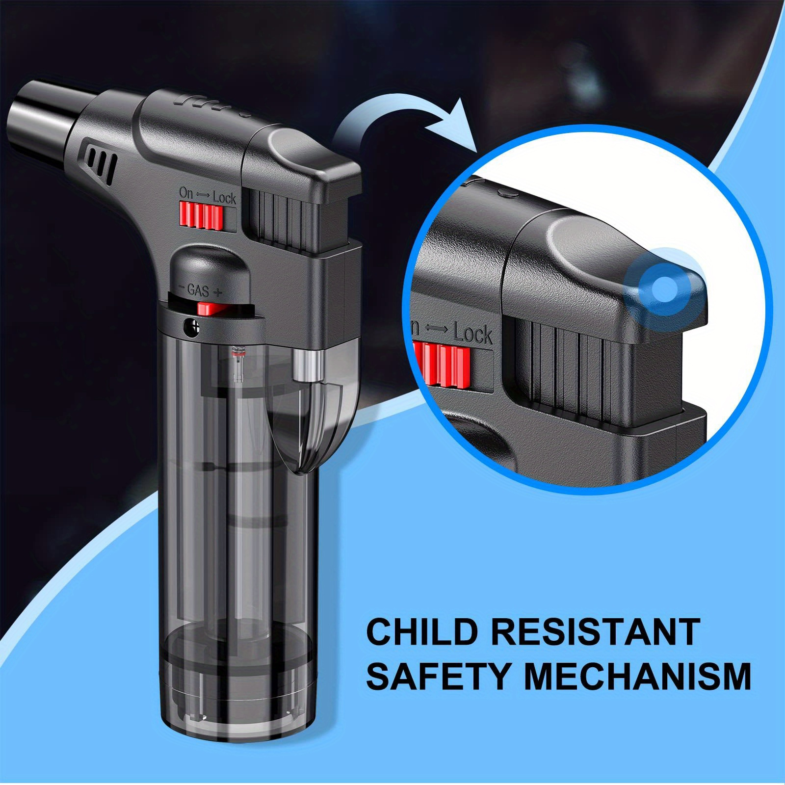 6PCS Spray Gun Jet Butane Gas  - Camping Cooking With Gas avis et prix