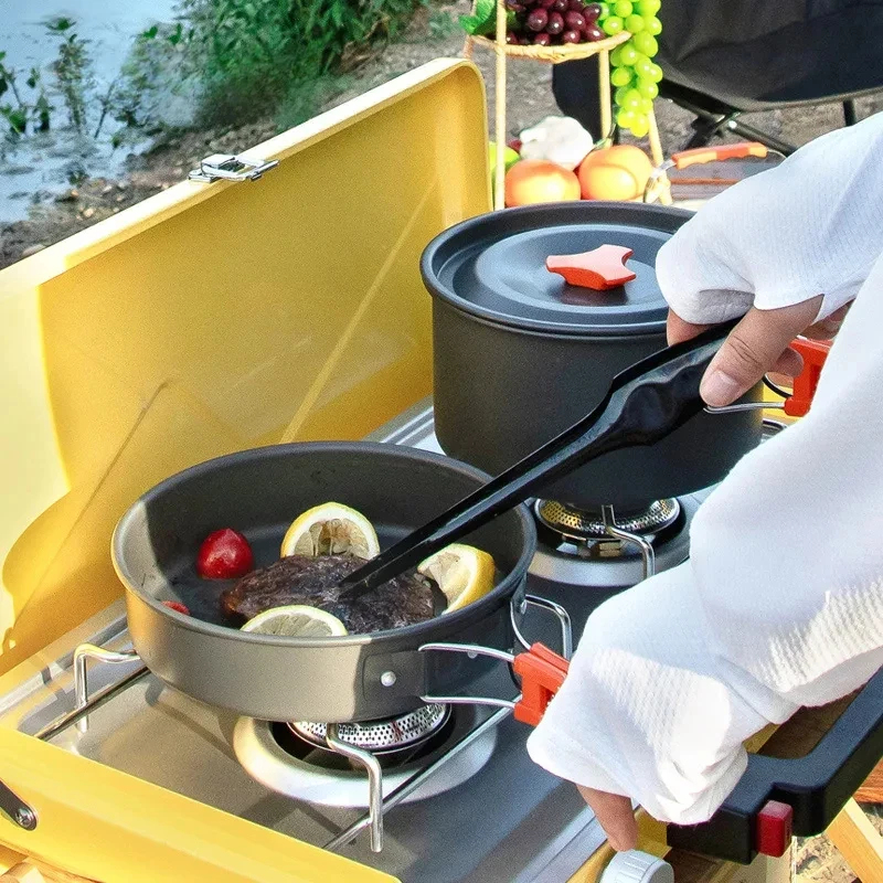 Camping Cookware Set Outdoor P - Quechua Camping Cooking Set avis et prix