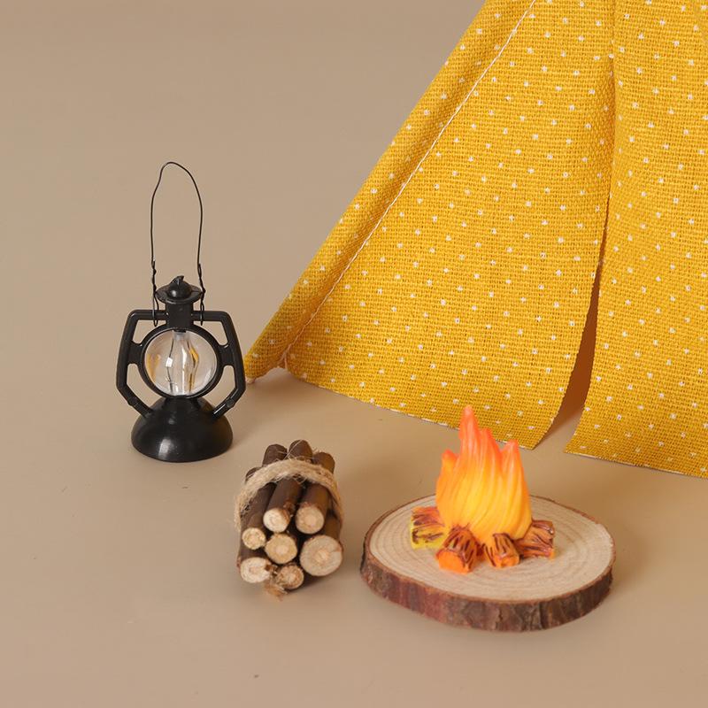 **1 Set 1/12 Doll House Outdoo - Camping Cooking Tent avis et prix