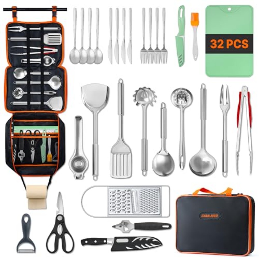 Portable Camping Cooking Utens - Camping Cooking Essentials Kit avis et prix