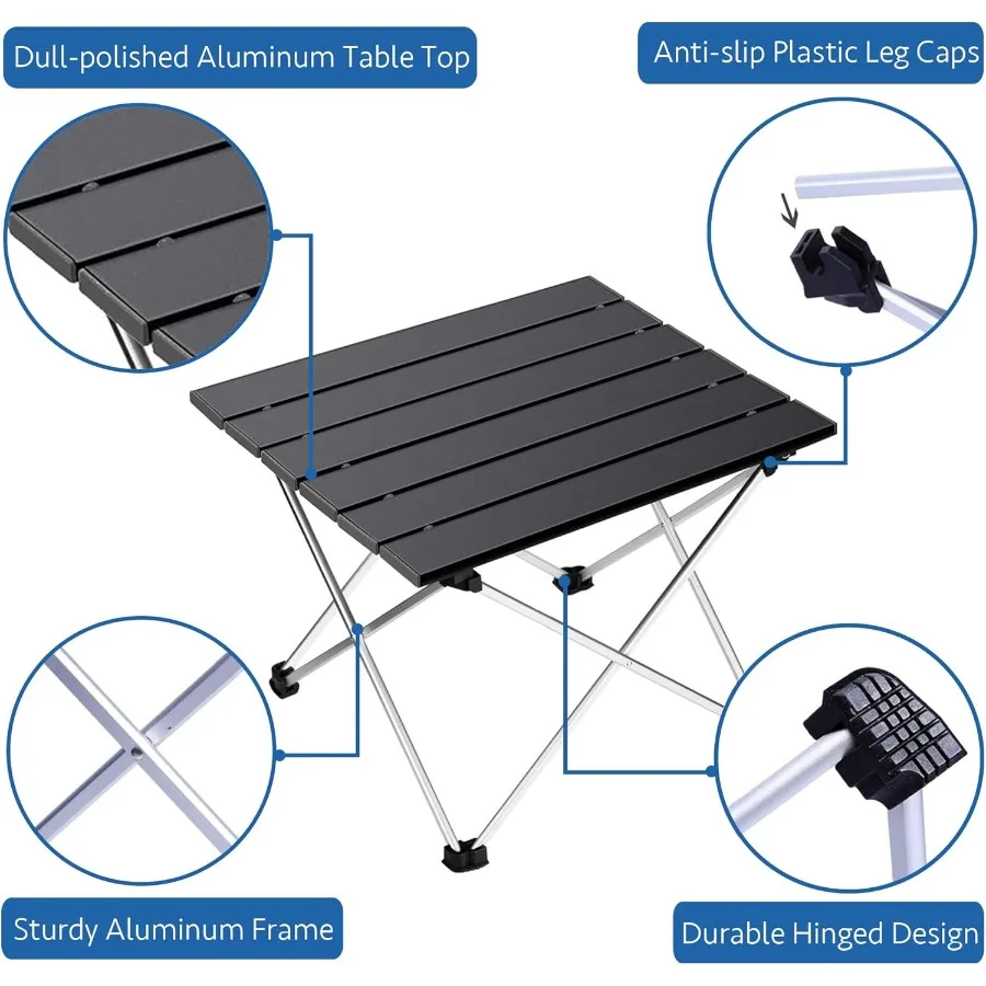 Portable Camping Table with Al - Camping Cooking Top avis et prix