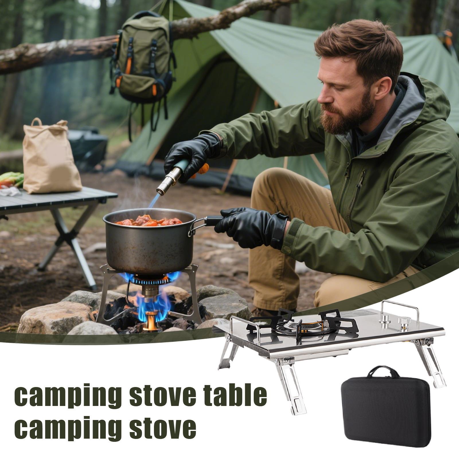 Portable Camping Stove Portabl - Camping Cooking Table avis et prix