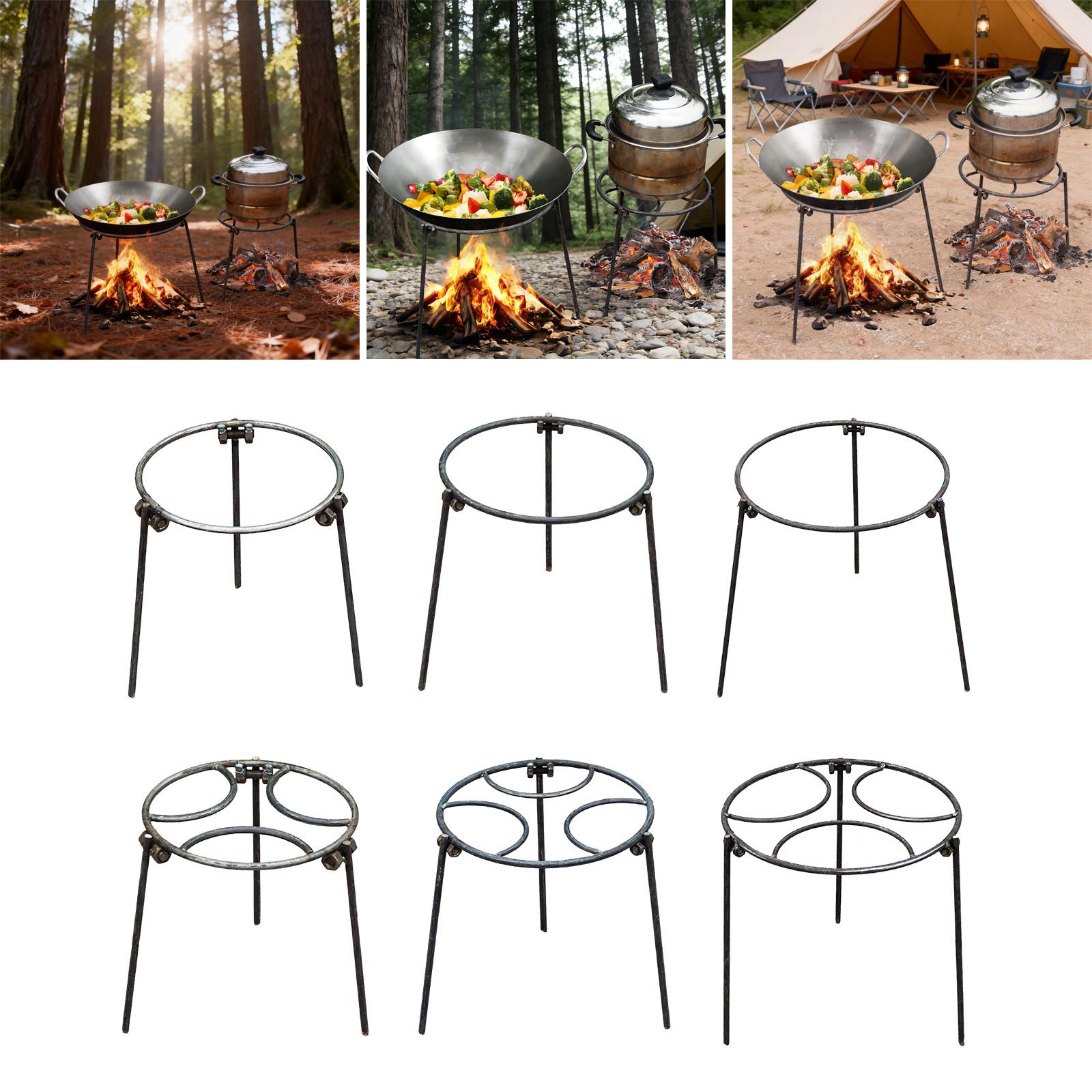 Outdoor Campfire Tripod Foldin - Camping Cooking Pot Tripod avis et prix