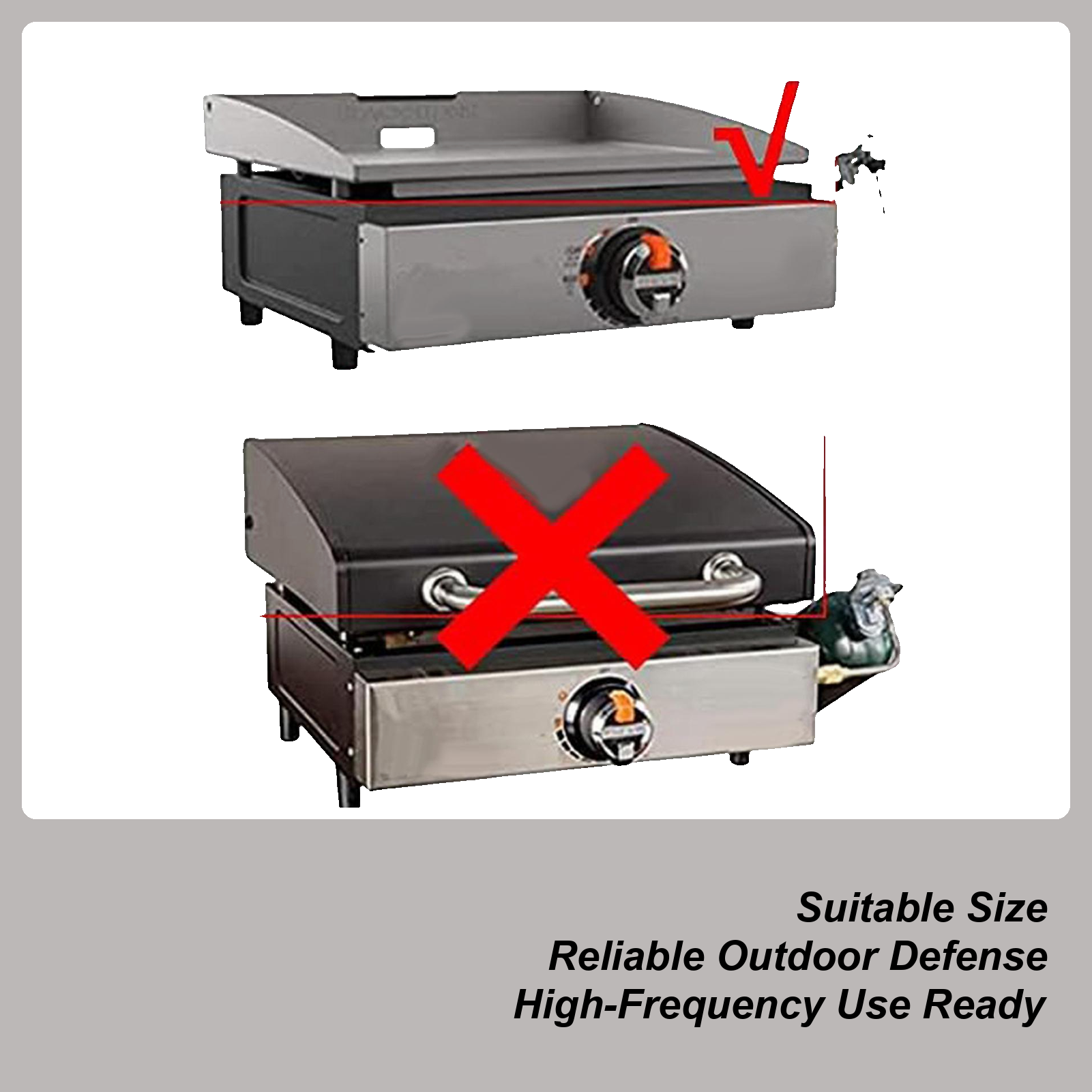 Grilling Cover Heavy Duty Wate - Cooking Outdoor Camping avis et prix