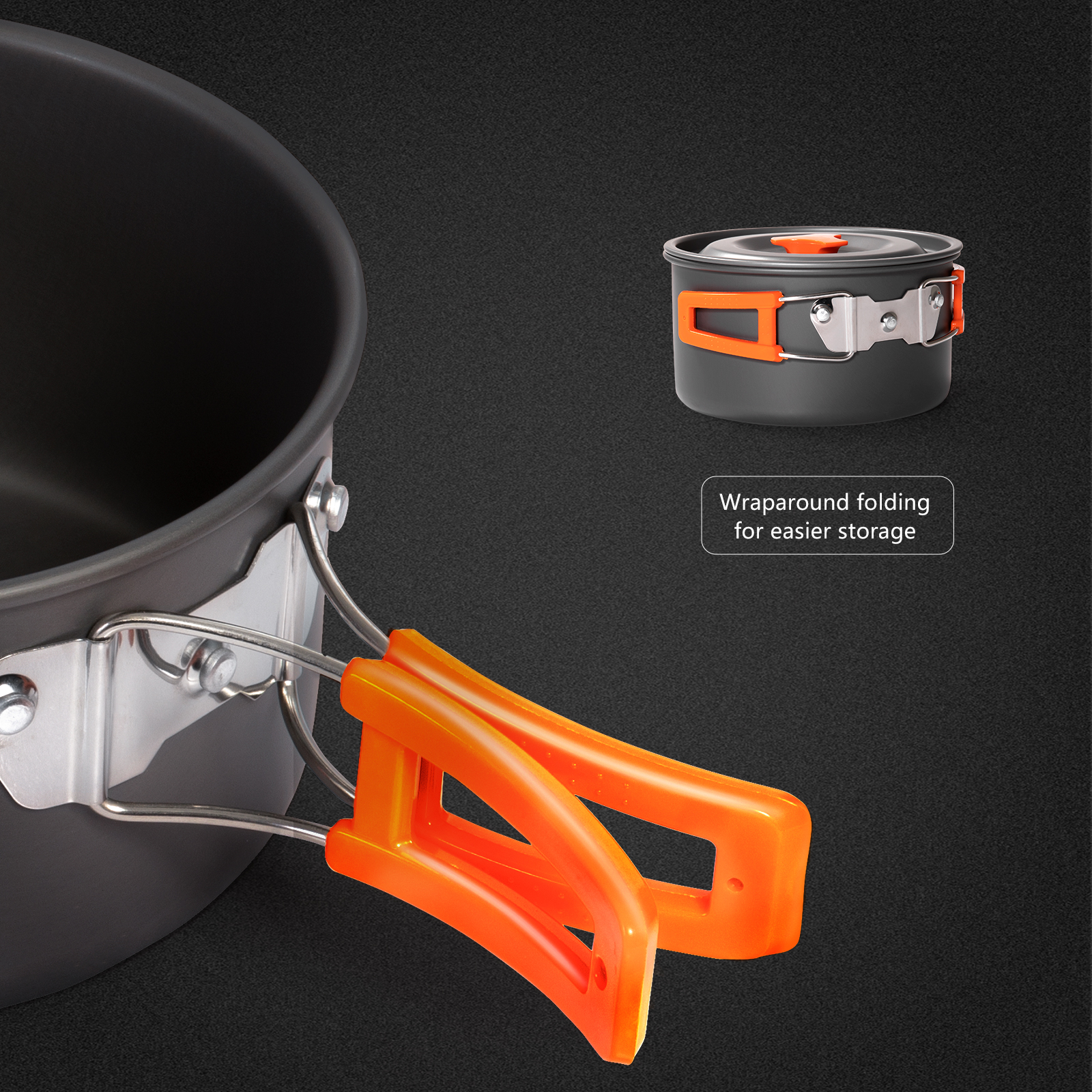 BISINNA Outdoor Aluminum Alloy - Quechua Camping Cooking Set avis et prix